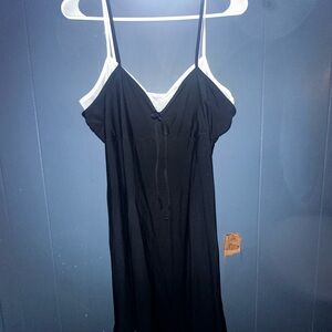 Wild Fable Black and White Dress